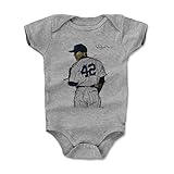 500 LEVEL Mariano Rivera New York Baseball Baby Clothes & Onesie (3-24 Months) - Mariano Rivera Sig