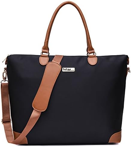 NNEE Large Oversized Water Resistance Nylon Tote Bag With Multiple Pocket Design