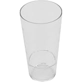 G.E.T. Stream Stackable Tumbler (Set of 4) 20 Ounce Clear | for Restaurants and Home, Dishwasher Safe, BPA Free