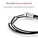 Pioneer Nylon Braided USB-C to USB-A cable (1 Meter/3.3 ft)for Samsung Galaxy Note 8, S8, S9, Google Pixel, MacBook,Sony XZ ,Nintendo Switch and More-Black