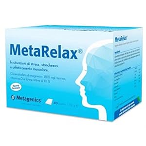 Metagenics Metarelax New Food Supplement 40 Sachets
