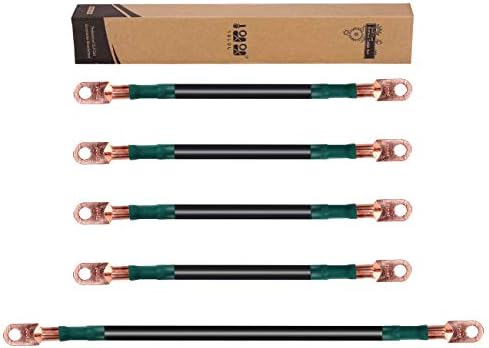 10L0L Golf Cart Battery Cables for EZGO 1994 & UP, EZGO Battery Cables Wiring Kit for 36 & 48 Volt TXT with 4 Gauge 5 PC Golf Cart Battery Cable Set, Ultra-Long Pure Copper Wire lugs, 6 Surface Heavy 10L0L Golf Cart Battery Cables for EZGO 1994 & UP, EZGO Battery Cables Wiring Kit for 36 & 48 Volt TXT with 4 Gauge 5 PC Golf Cart Battery Cable Set, Ultra-Long Pure Copper Wire lugs, 6 Surface Heavy