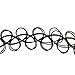 Mareine 3 x Choker Black Stretch Gothic Tattoo Henna Necklace for Women & Girls