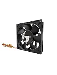 Bgears b-blaster 140x38 - Ventilador de rodamiento de bolas de alta velocidad (5200 rpm, 308CFM), color negro