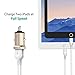 Car Charger RAVPower 24W 4.8A Mini Dual USB Car Adapter with iSmart 2.0, Compatible with iPhone Xs XS Max XR X 8 7 Plus, iPad Pro Air Mini and Galaxy S9 S8 Plus, Edge Note Series and More (Gold)