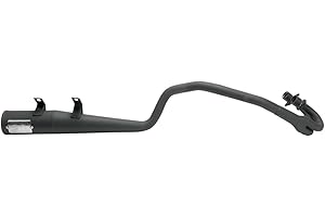 DG Performance 04-2112 - RCM Steel Exhaust (Black) for Honda ATC 350X (1985-1986)