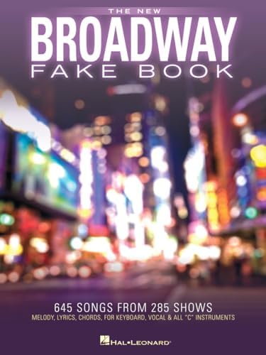 Amazon.com: The Ultimate Broadway Fake Book: 9780793582594: Hal