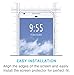 KATIN Tempered Glass Screen Protector For Google Pixel XL (5.5-inch), Easy to Install, 2-Pack