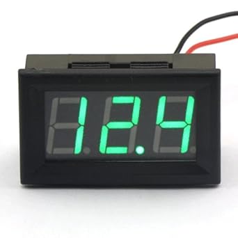 Drok Micro Voltmeter   Digital Voltage Detector  Wires Dc V Power