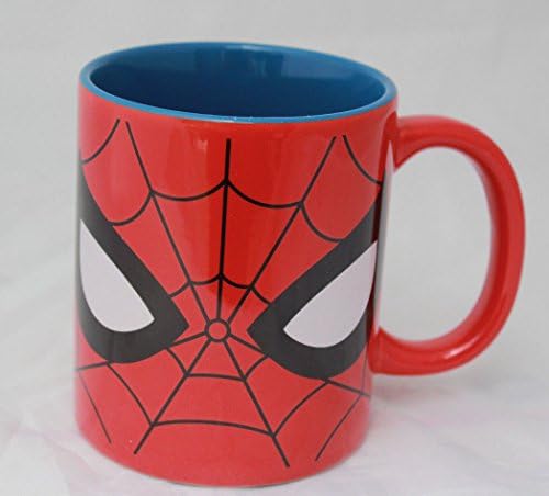 Marvel Comics SpiderMan Collectible Coffee Mug Cup Ceramic Red Gift Superheroes