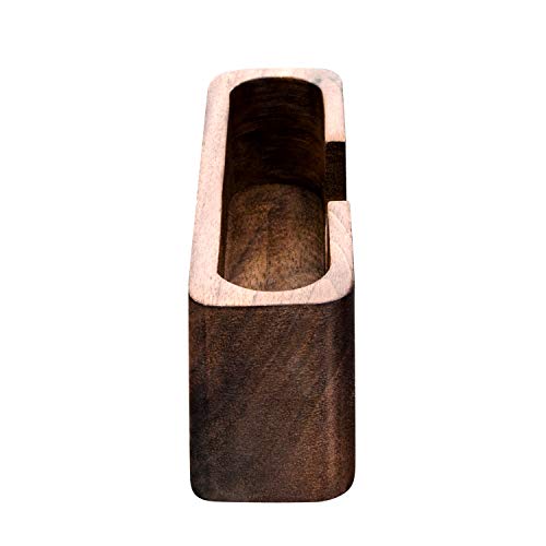 image for Padike Business Card Holder Wood Business Card Holder for Desk Busines