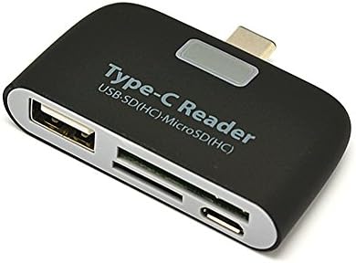 USB Type C 3.1 to USB OTG Adapter Bestech 4-in-1 Micro SD Card Reader, OTG Hub Reader Adapter Convert Connector for Google Pixel / Pixel xl, MacBook, Chromebook Pixel and More