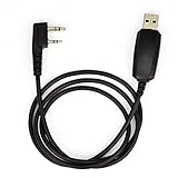 LUITON Program Cable with Drive & Software CD for LT-316 LT-199H LT-188H BAOFENG UV-5R UV-5RH BF-888S Plus WLN kd-c1 Win10 Support