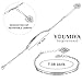 2020 Graduation Gift for Her “She Believed She Could So She Did” Inspirational Gift Friendship Bracelets for Women (Silver)