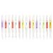 5Pcs 5ML Nail Nutrition Oil Pen, Multi-Function Nail Gel Cuticle Oil Prevent Agnail Nail Art Tools