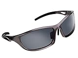 Polarized Sport Mens Sunglasses for Baseball Fishing Golf Running Cycling, Poshei P07 Fashion Women Sunglasses and Men Sunglasses with Tr90 Unbreakable Superlight Frame (Grey&Black)