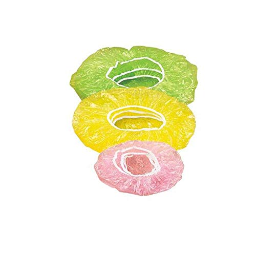 Freshness Protection Package, 24 Pcs Elastic Food Covers Lids for Fruit or Bowls Cups Food Cover Set for Kitchen Vegetable Protector Freshness Protection