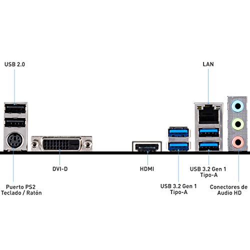 MSI-B460M-A-PRO-Placa-Base-Pro-Series-10th-Gen-Intel-Core-LGA-1200-Socket-DDR4-USB-32-Gen-1-Gigabit-LAN-DVI-DHDMI