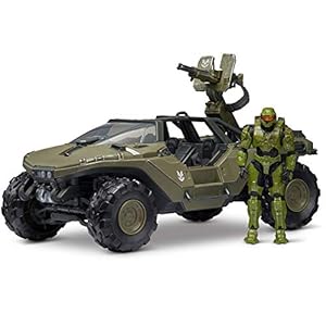 Halo-HLW0016-4World-Deluxe-Warthog-and-Master-Chief HALO 4" "World of Halo" Deluxe Warthog and Master Chief