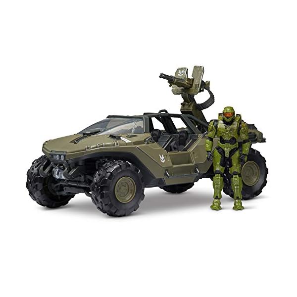 Halo-HLW0016-4World-Deluxe-Warthog-and-Master-Chief HALO 4" "World of Halo" Deluxe Warthog and Master Chief