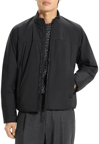 Theory Men's Field Jacket, Black, XL at Amazon Men's Clothing store
