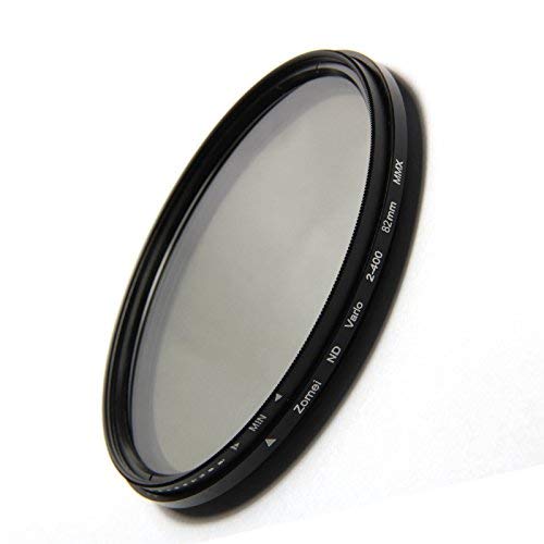 ZOMEI 52mm ND Fader Neutral Density Adjustable Variable Filter with AGC Optical Glass (ND2 to ND400)