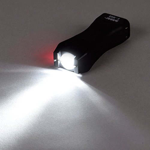 SABRE Dual Capacitor Stun Gun & LED Flashlight- Delivers 1 ...