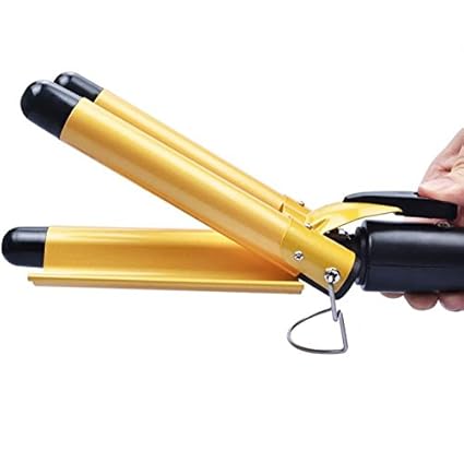 Happymood Hair Curler Hair Waver Triple Barrel Hair Curling