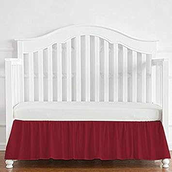 burgundy baby bedding