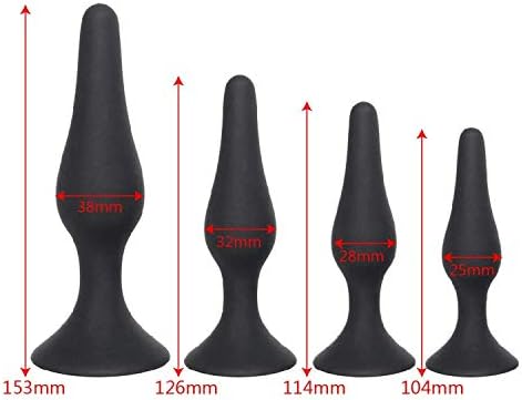 QADSE TSHIRT Cat Tail B*UTT Play Plug Amàl Six-Toys for Men Women Black Amàl P*Lug B*ut^t Plug for Beginner E*rotic Toys Silicone Adullt Products Prostàté M^assager,Just 1pc XL