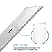 LUVVITT Clear Grip Flexible Soft Transparent TPU Rubber Back Cover for iPad Pro 12.9 (2015) Air Bounce Shockproof Technology - Clear