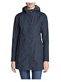 Eddie Bauer Women's Mackenzie Trench Coat, Navy Plus 3X