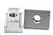 4 Pack T Slot Nuts for Toyota Bed Deck Rail, Stainless Steel, for Tacoma & Tundra Cleats, Tie Downs and Accessories, by Bolt Dropper