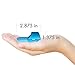 Fuzu Fingertip Massager Patented, Neon Blue