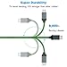 USB Type C Cable,3FT USB C to USB A Charger Cord(USB2.0),5Pack Aupek USB C Cable Nylon Braided Fast Charger Cord for Samsung Note 8,Galaxy S8,S9,Nintendo Switch and more(Blue Green Orange Purple Rose)