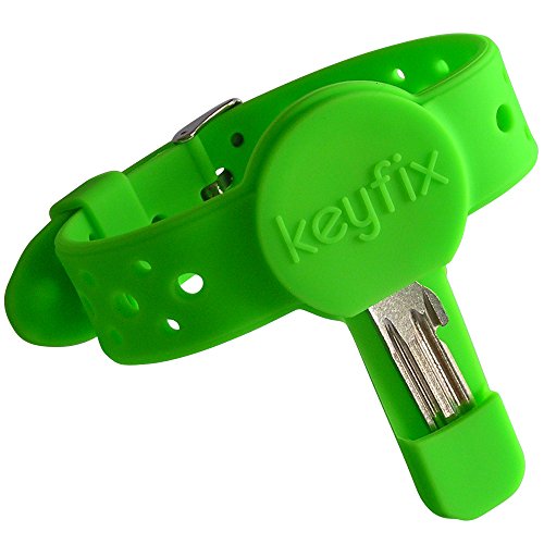 keyfix Running Key Holder XL, Fitness Activity Wristband for Keys While
