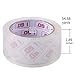 I GO Clear Packing Tape, Packaging Tape Refills for Shipping Moving Box Mailing Storage Sealing, 1.88
