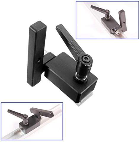 Miter Track Stop for T-Slot T-Tracks Woodworking Tool