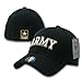 Rapiddominance Army FitAll Flex Cap, Black, Small/Medium
