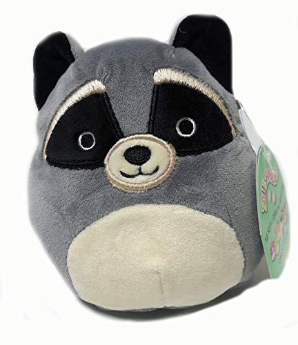 Squishmallow 5 Inch Raccoon Plush Super Soft Squishy Stuffed Animals Age 0+ (Randy The Raccoon)