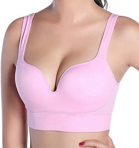 Sports Bra Gather Vest Women Wireless Running Fitness Underwear