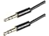 Monoprice 109564 Coiled 3-Feet 3.5mm Male to 3.5mm Male Stereo Audio Cable, Black