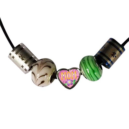 Giftjewelryshop Silver Plated Puerto Rico Flag Photo Heart Charm