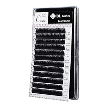 Amazon Com Blink Bl Lashes C Curl Mix Laser Mink Lash 0 10 7 14mm Eyelash Extension Supplies Beauty