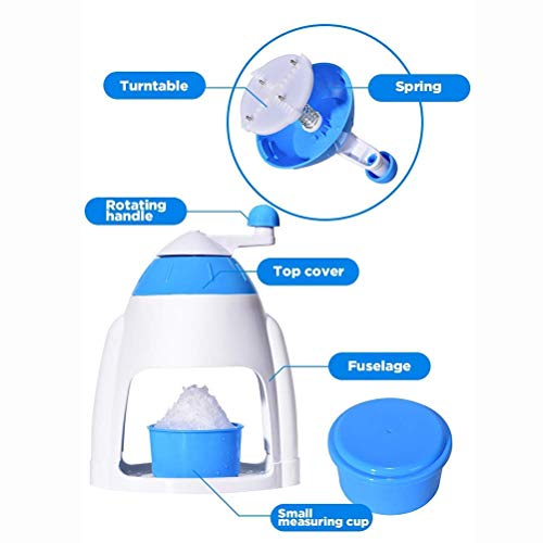 WCY Home Easy Ice Shaver Crusher handbetriebenen Eiszerkleinerer/EIS-Crusher Minihaushalts Eiszerhacker Mini Kleine… – Bild 8