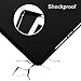 Protective Case iPad (9.7-Inch, 2018/2017 Model) - Ultra Slim Lightweight Smart Shell Standing Cover with Auto Wake/Sleep Feature, (Black)