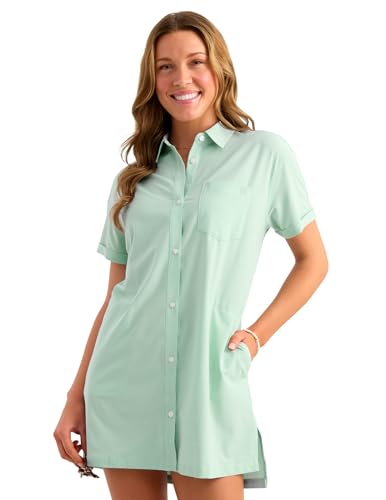 HUK Womens Kona Cover-up Dress Lightweight