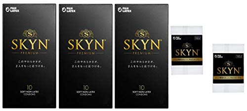 【SKYN (スキン) Premium】コンドーム 10個入 × 3箱セット 【柔らか素材で自然な使用感】 不二ラテックス商品画像