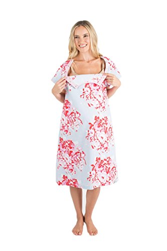 Gownies - Labor and delivery Maternity Hospital Gown and Pillowcase Set, Hospital Bag Must Have, Best