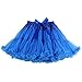 Buenos Ninos Women's Chiffon Petticoat 2 Layered Ballet Dance Pettiskirt Mini skirt